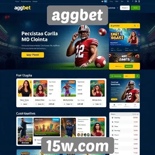 Facilidade de uso e navegação no site aggbet